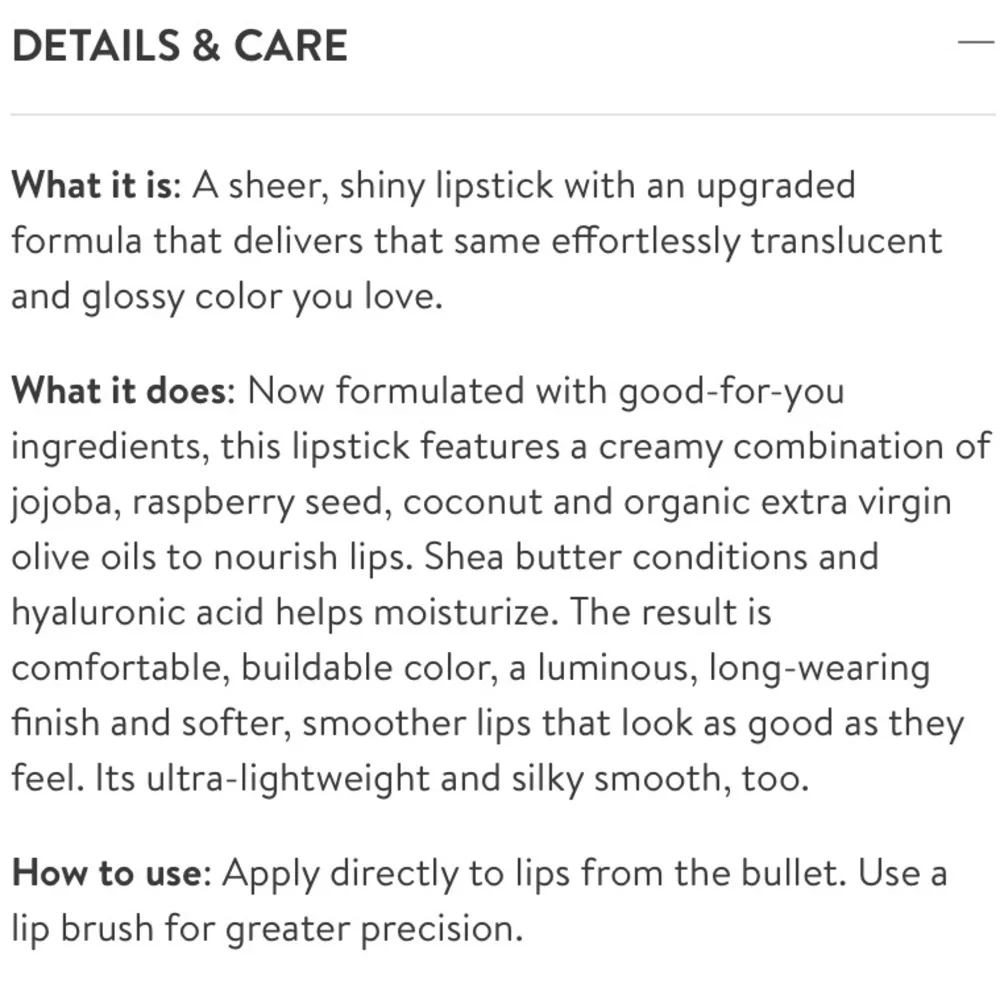 MAC Lustreglass Lipstick Lady Bug